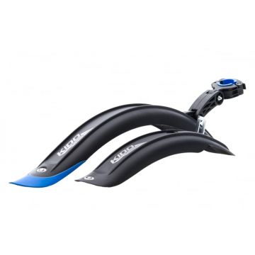 Set 2 aparatori roti biciclete, Simpla KIDO CHOPPER SDE 16   , culoare negru albastru Set 2 aparatori roti biciclete, Simpla KIDO CHOPPER SDE 16   , culoare negru albastru