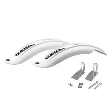 Set 2 aparatori roti biciclete, Simpla KIDO SDL 16  , culoare alb Set 2 aparatori roti biciclete, Simpla KIDO SDL 16  , culoare alb