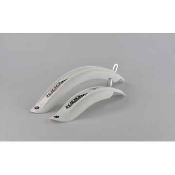 Set 2 aparatori roti biciclete, Simpla KIDO SDS 16   , culoare alb Set 2 aparatori roti biciclete, Simpla KIDO SDS 16   , culoare alb