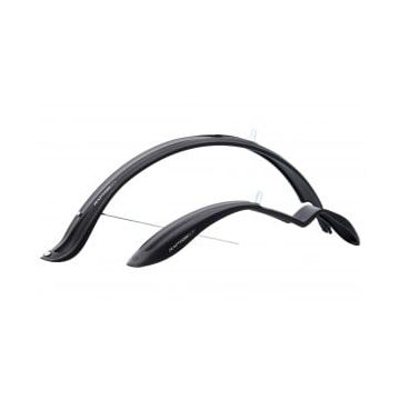 Set 2 aparatori roti biciclete, Simpla Raptor SDL prindere cu tije, culoare negru Set 2 aparatori roti biciclete, Simpla Raptor SDL prindere cu tije, culoare negru