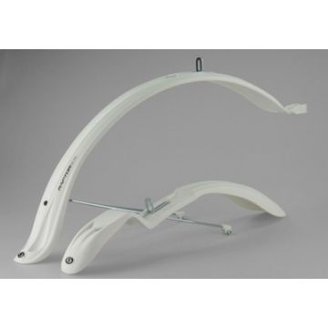 Set 2 aparatori roti biciclete,Simpla RAPTOR SHORT STAYS 26    - 28   , culoare alb Set 2 aparatori roti biciclete,Simpla RAPTOR SHORT STAYS 26    - 28   , culoare alb