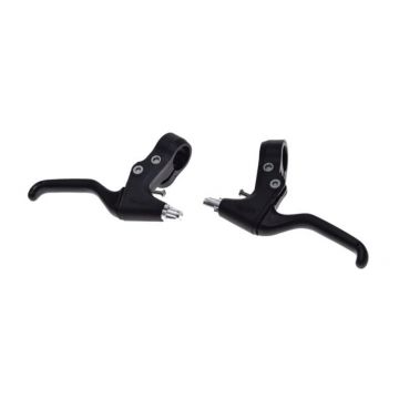 Set 2 manete frana biciclete, v-brake, din plastic Set 2 manete frana biciclete, v-brake, din plastic