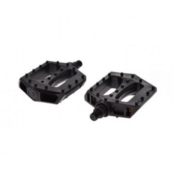 Set 2 pedale Wellgo din plastic pentru bicicleta, filet 1 2 Set 2 pedale Wellgo din plastic pentru bicicleta, filet 1 2