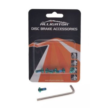 Set 6 suruburi prindere disc frana biciclete Set 6 suruburi prindere disc frana biciclete