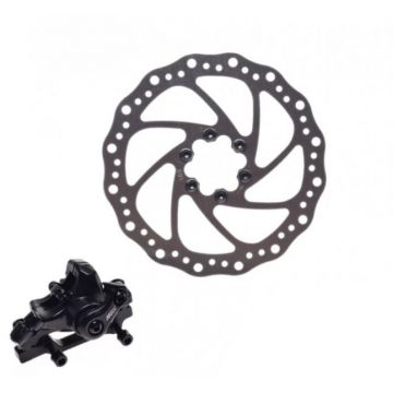 Set disc cu etrier frana spate, disc 160mm si etrier Set disc cu etrier frana spate, disc 160mm si etrier