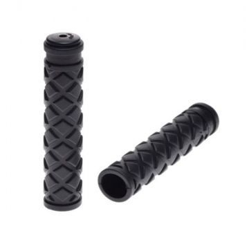 Set mansoane bicicleta, culoare negru, lungime 125mm Set mansoane bicicleta, culoare negru, lungime 125mm