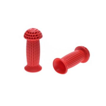 Set mansoane biciclete copii, culoare rosu, 85mm Set mansoane biciclete copii, culoare rosu, 85mm