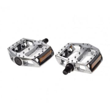 Set pedale aluminiu pentru bicicleta, filet 1 2 Set pedale aluminiu pentru bicicleta, filet 1 2