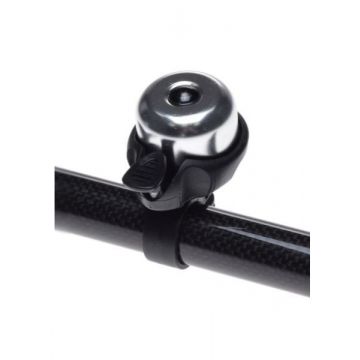 Sonerie bicicleta mini, culoare negru argintiu Sonerie bicicleta mini, culoare negru argintiu