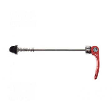 Tija ax spate excentric cu eliberare rapida L-135, culoare rosu Tija ax spate excentric cu eliberare rapida L-135, culoare rosu