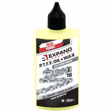 Ulei de uns lant biciclete P.T.F.E. OIL +WAX 100ml EXPAND Ulei de uns lant biciclete P.T.F.E. OIL +WAX 100ml EXPAND