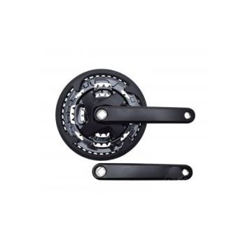 Angrenaj pedalier cu 3 foi 42 34 24, brat 170mm Angrenaj pedalier cu 3 foi 42 34 24, brat 170mm