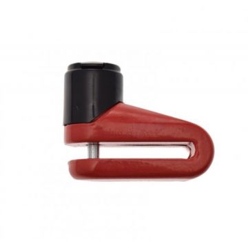Antifurt blocator disc frana bicicleta 5,5X42X6, culoare rosu Antifurt blocator disc frana bicicleta 5,5X42X6, culoare rosu