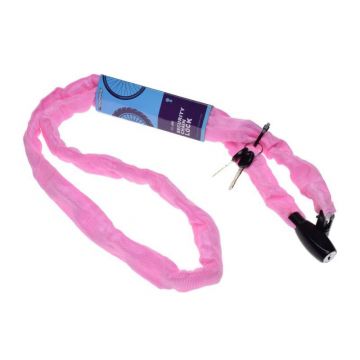 Antifurt cu cheie 5X900,roz Antifurt cu cheie 5X900,roz