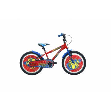 Bicicleta copii Belderia Spiderman, culoare rosu albastru, roata 20  , cadru din otel Bicicleta copii Belderia Spiderman, culoare rosu albastru, roata 20  , cadru din otel