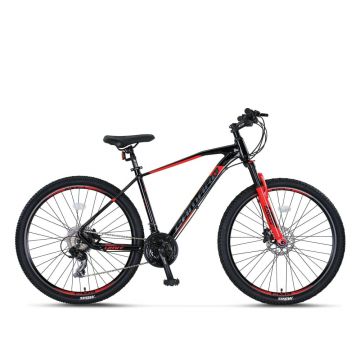 Bicicleta MTB Umit Camaro Hidraulic, roata 27.5  , cadru 16   din aluminiu, culoare negru rosu Bicicleta MTB Umit Camaro Hidraulic, roata 27.5  , cadru 16   din aluminiu, culoare negru rosu