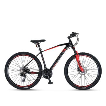 Bicicleta MTB Umit Camaro Hidraulic, roata 27.5  , cadru 18   din aluminiu, culoare negru rosu Bicicleta MTB Umit Camaro Hidraulic, roata 27.5  , cadru 18   din aluminiu, culoare negru rosu