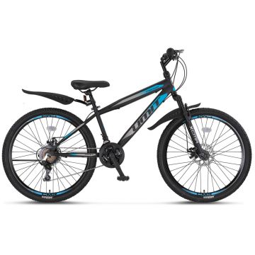 Bicicleta MTB Umit Faster, culoare negru albastru, roata 29  , frana disc, 21 viteze Bicicleta MTB Umit Faster, culoare negru albastru, roata 29  , frana disc, 21 viteze