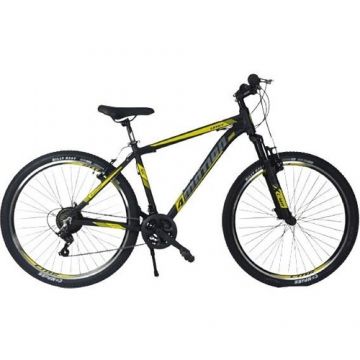 Bicicleta MTB Umit Motion, cadru 20   din aluminiu, 21 viteze, roata 27.5  , culoare negru galben Bicicleta MTB Umit Motion, cadru 20   din aluminiu, 21 viteze, roata 27.5  , culoare negru galben