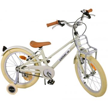 Bicicleta pentru fete Volare Melody, 18 inch, culoare nisipiu, frana de mana fata si spate Bicicleta pentru fete Volare Melody, 18 inch, culoare nisipiu, frana de mana fata si spate