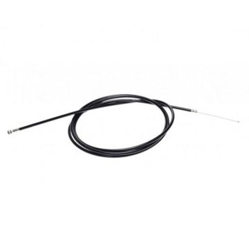 Cablu frana fata cu teaca, pentru biciclete, lungime cablu 670mm, lungime teaca 540mm, culoare negru