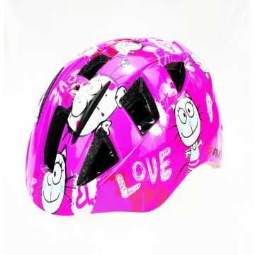 Casca biciclisti AVO-11, marime S (44-48 cm), culoare roz Casca biciclisti AVO-11, marime S (44-48 cm), culoare roz
