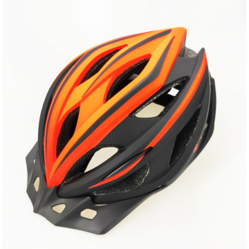 Casca biciclisti AVO-28, marime L (55-61 cm), culoare negru portocaliu Casca biciclisti AVO-28, marime L (55-61 cm), culoare negru portocaliu