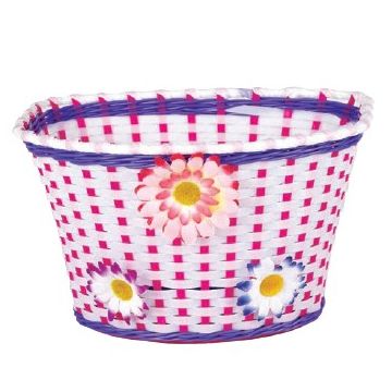 Cos biciclete copii HL-BS03-5 pentru roti 20  , material plastic, culoare roz mov Cos biciclete copii HL-BS03-5 pentru roti 20  , material plastic, culoare roz mov