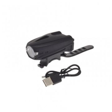 Far lanterna 250 lumeni cu acumulator Far lanterna 250 lumeni cu acumulator