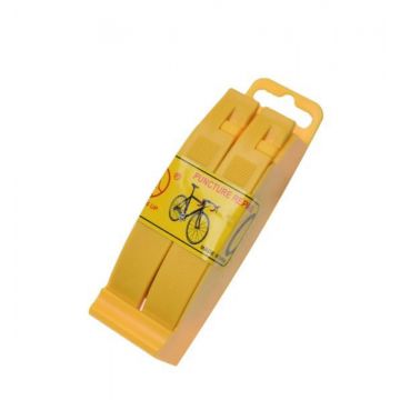 Kit reparatie pana: petic lipici leviere, culoare galben Kit reparatie pana: petic lipici leviere, culoare galben