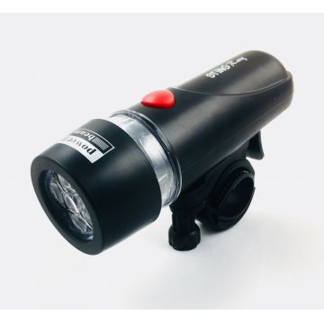 Lampa fata 710 cu bateri, 5 led-uri Lampa fata 710 cu bateri, 5 led-uri