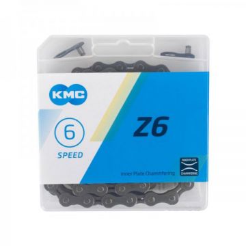 Lant transimisie biciclete Kmc Z6 1 2   X 3 32   114L, 6 viteze Lant transimisie biciclete Kmc Z6 1 2   X 3 32   114L, 6 viteze