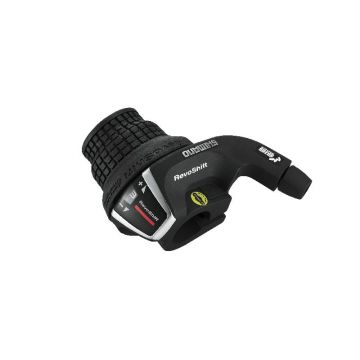 Maneta de schimbator Shimano Tourney SL-RS35-L, 3 viteze, sis, revo shifter, cablu 1800mm, cu O.G.D.D. Maneta de schimbator Shimano Tourney SL-RS35-L, 3 viteze, sis, revo shifter, cablu 1800mm, cu O.G.D.D.