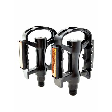 Pedale biciclete 602 aluminiu, filet 9 16  (14mm) Pedale biciclete 602 aluminiu, filet 9 16  (14mm)