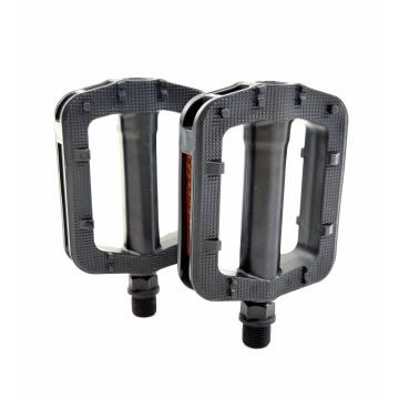 Pedale biciclete Jet 897 plastic 110x80 9 16  , filet(14mm) Pedale biciclete Jet 897 plastic 110x80 9 16  , filet(14mm)