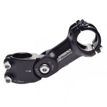 Pipa ghidon reglabila AHED 31.8, culoare negru, lungime 105mm Pipa ghidon reglabila AHED 31.8, culoare negru, lungime 105mm