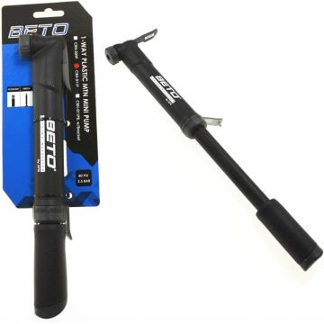 Pompa aer roti biciclete,Beto CRH-011PB plastic 80 PSI Pompa aer roti biciclete,Beto CRH-011PB plastic 80 PSI