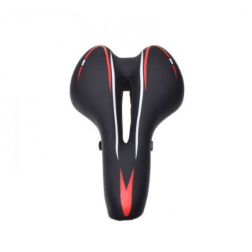 Sa biciclete culoare negru rosu Sa biciclete culoare negru rosu