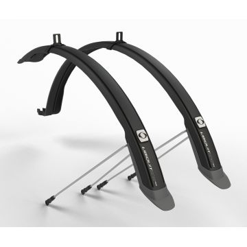 Set 2 aparatori roti biciclete, Simpla UBIQUIT SDS 46mm 28  , culoare negru titan Set 2 aparatori roti biciclete, Simpla UBIQUIT SDS 46mm 28  , culoare negru titan