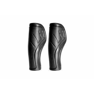Set 2 mansoane biciclete KRIS Ergo 0104, 120mm, culoare negru Set 2 mansoane biciclete KRIS Ergo 0104, 120mm, culoare negru