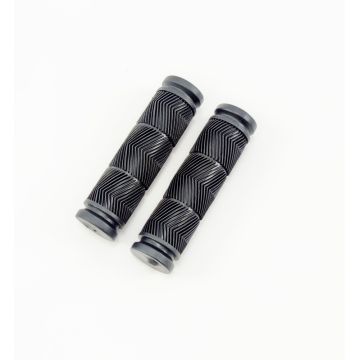 Set 2 mansoane biciclete KRIS MTB Grot 0123, 120mm, PVC, culoare negru Set 2 mansoane biciclete KRIS MTB Grot 0123, 120mm, PVC, culoare negru