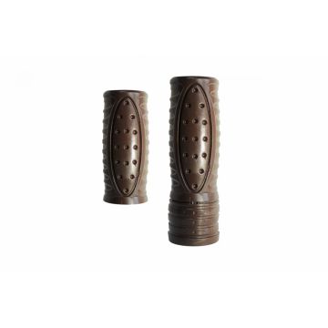 Set 2 mansoane biciclete KRIS Shogun, 90 120mm, PVC, culoare maro Set 2 mansoane biciclete KRIS Shogun, 90 120mm, PVC, culoare maro