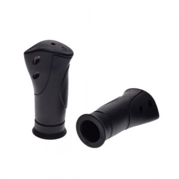 Set 2 mansoane biciclete, pentru schimbator rotativ, culoare negru, lungime 93 mm Set 2 mansoane biciclete, pentru schimbator rotativ, culoare negru, lungime 93 mm