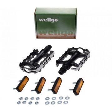 Set 2 pedale Wellgo,  filet 9 16 Set 2 pedale Wellgo,  filet 9 16
