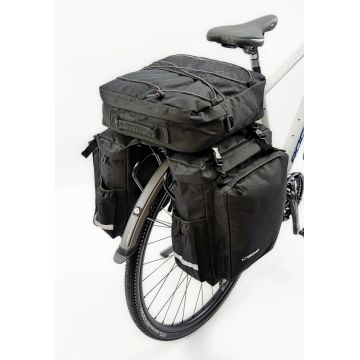 Set 3 genti bagaje, SOHO GRAND textil, 44L Set 3 genti bagaje, SOHO GRAND textil, 44L