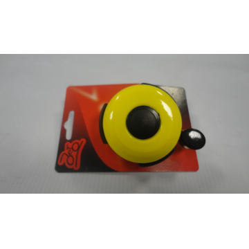 Sonerie biciclete Jet plastic, culoare galben negru Sonerie biciclete Jet plastic, culoare galben negru