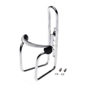 Suport bidon apa, din aluminiu, antivibratii, greutate 73 g, culoare argintiu Suport bidon apa, din aluminiu, antivibratii, greutate 73 g, culoare argintiu