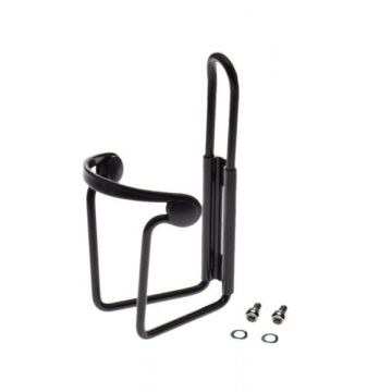 Suport bidon apa, din aluminiu, antivibratii, greutate 73 g, culoare negru Suport bidon apa, din aluminiu, antivibratii, greutate 73 g, culoare negru