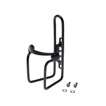 Suport bidon apa, din aluminiu, greutate 73 g, culoare negru Suport bidon apa, din aluminiu, greutate 73 g, culoare negru