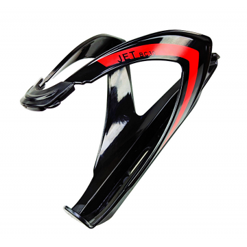 Suport bidon apa JET-BC30 superlight, culoare negru rosu Suport bidon apa JET-BC30 superlight, culoare negru rosu